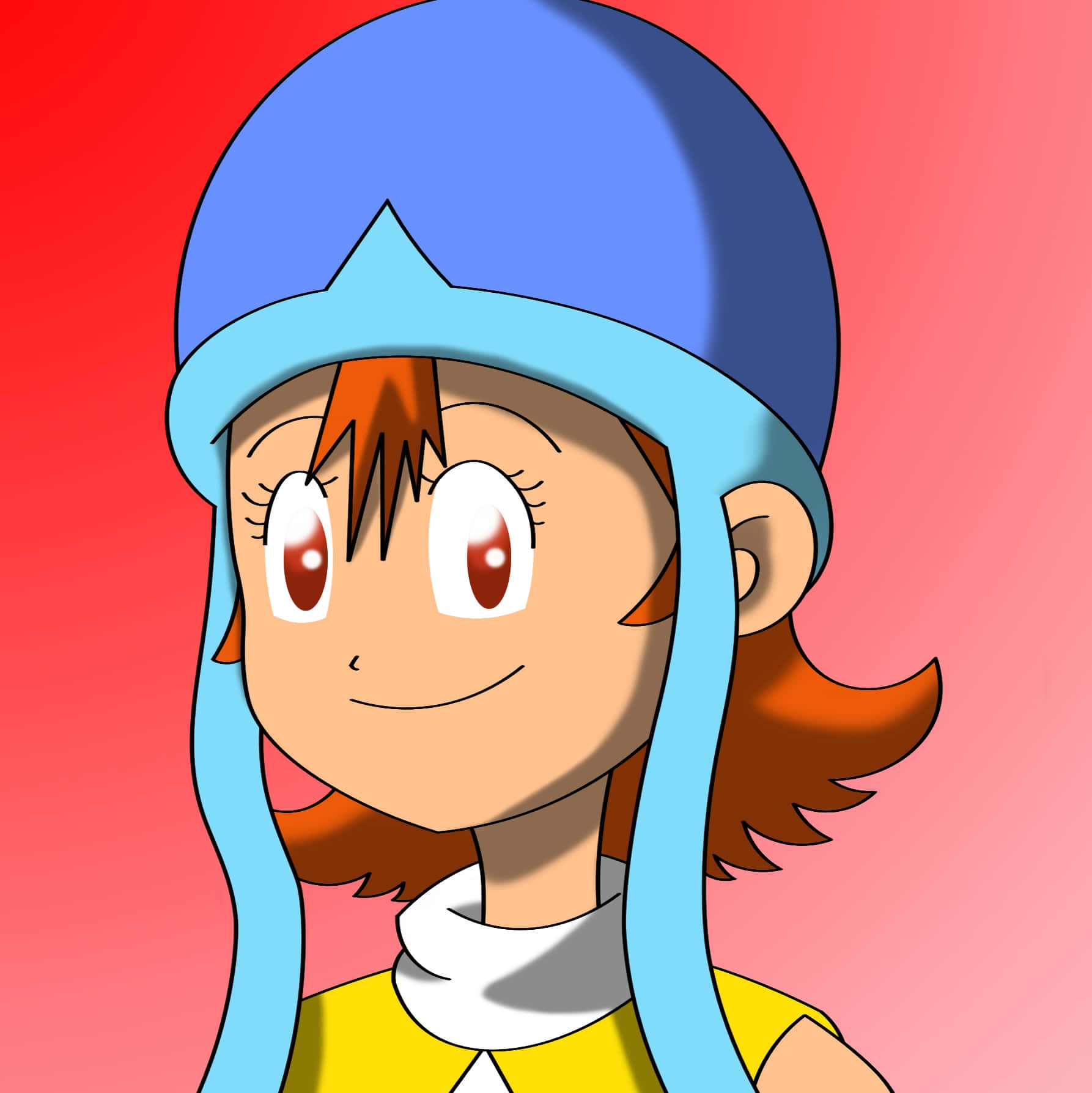 Sora Takenouchi, The Honest And Caring Girl From Digimon Adventure Wallpaper