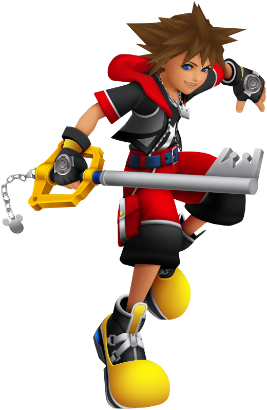 Sora_ Keyblade_ Wielder_ Kingdom_ Hearts PNG