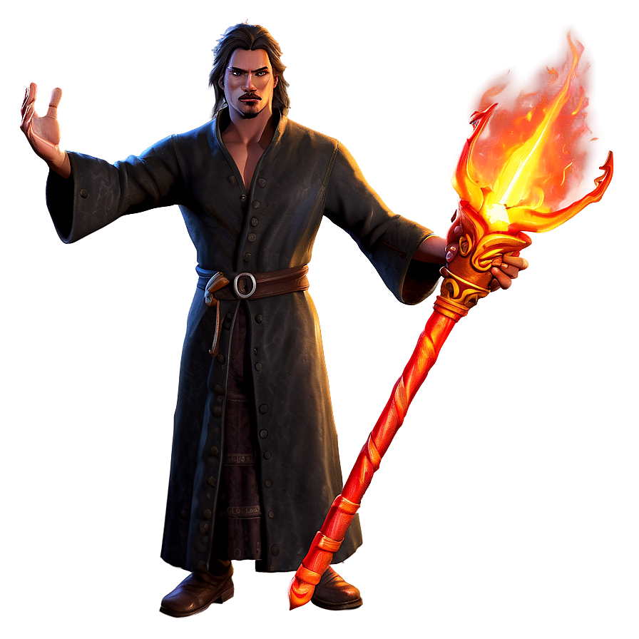 Sorcerer Magic Staff Png 91 PNG