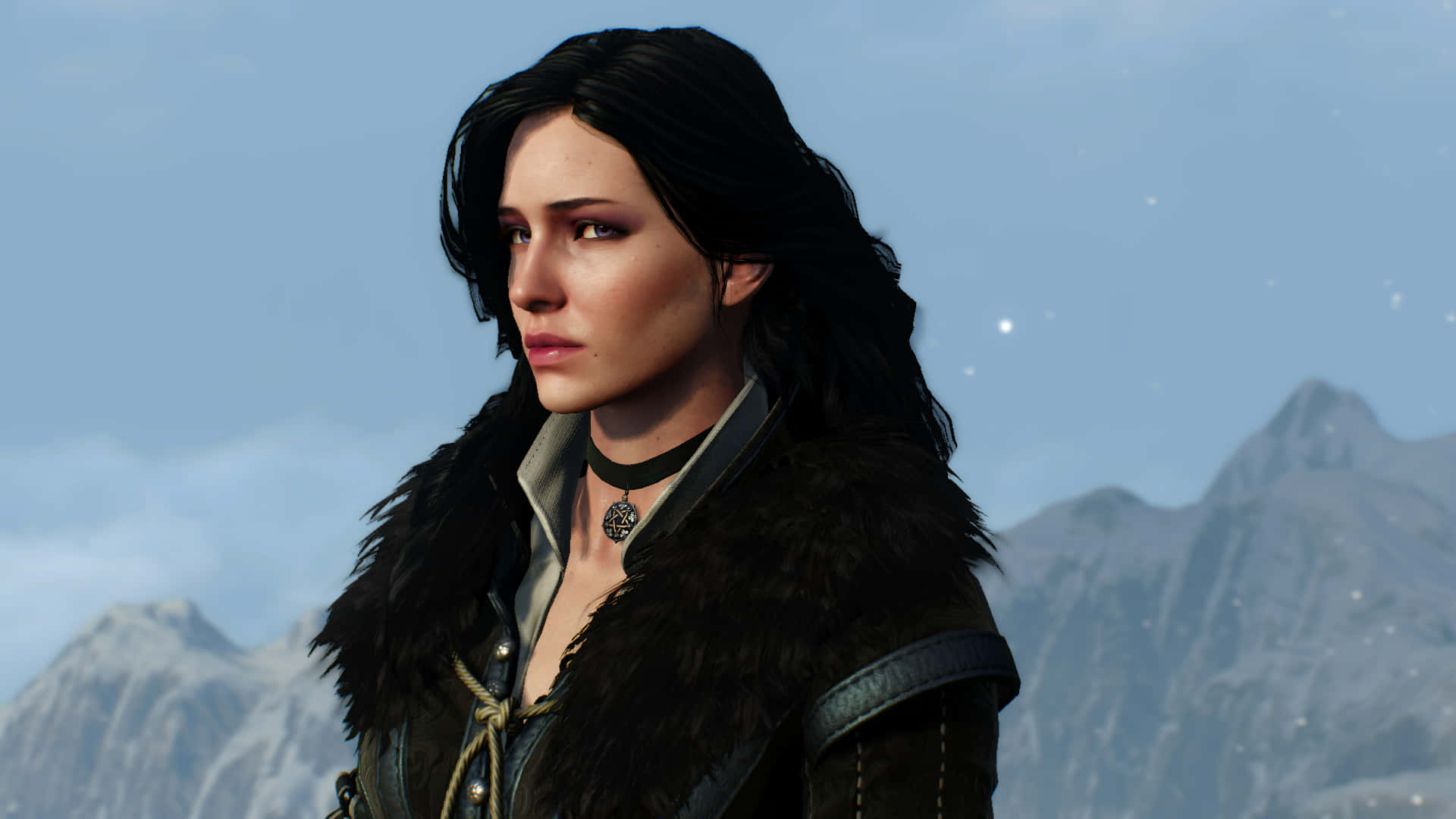 Sorceress Yennefer From The Witcher Series Wallpaper