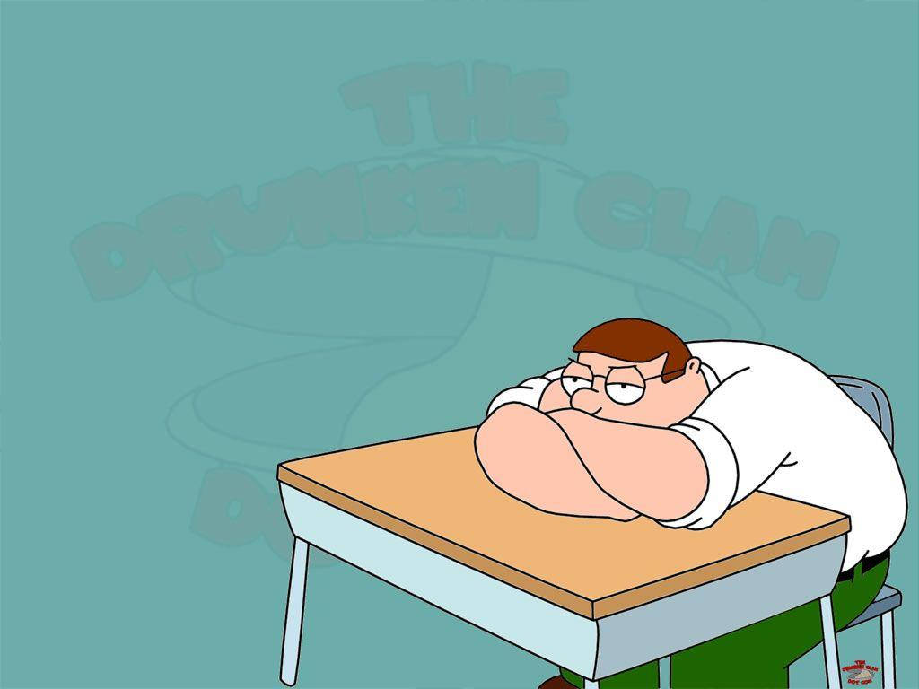 Sorrowful Peter Griffin