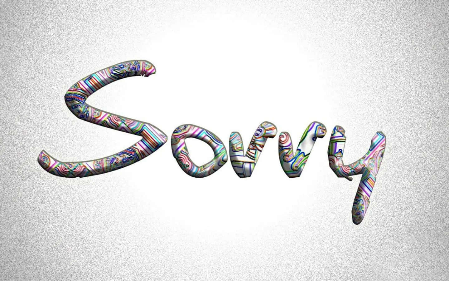 Sorry Text Mosaic Colors Picture
