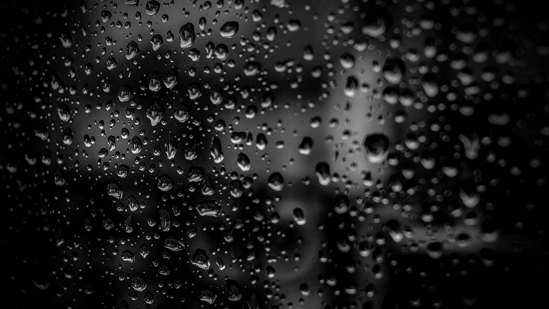 Sort Desktop Rain Droplets Wallpaper