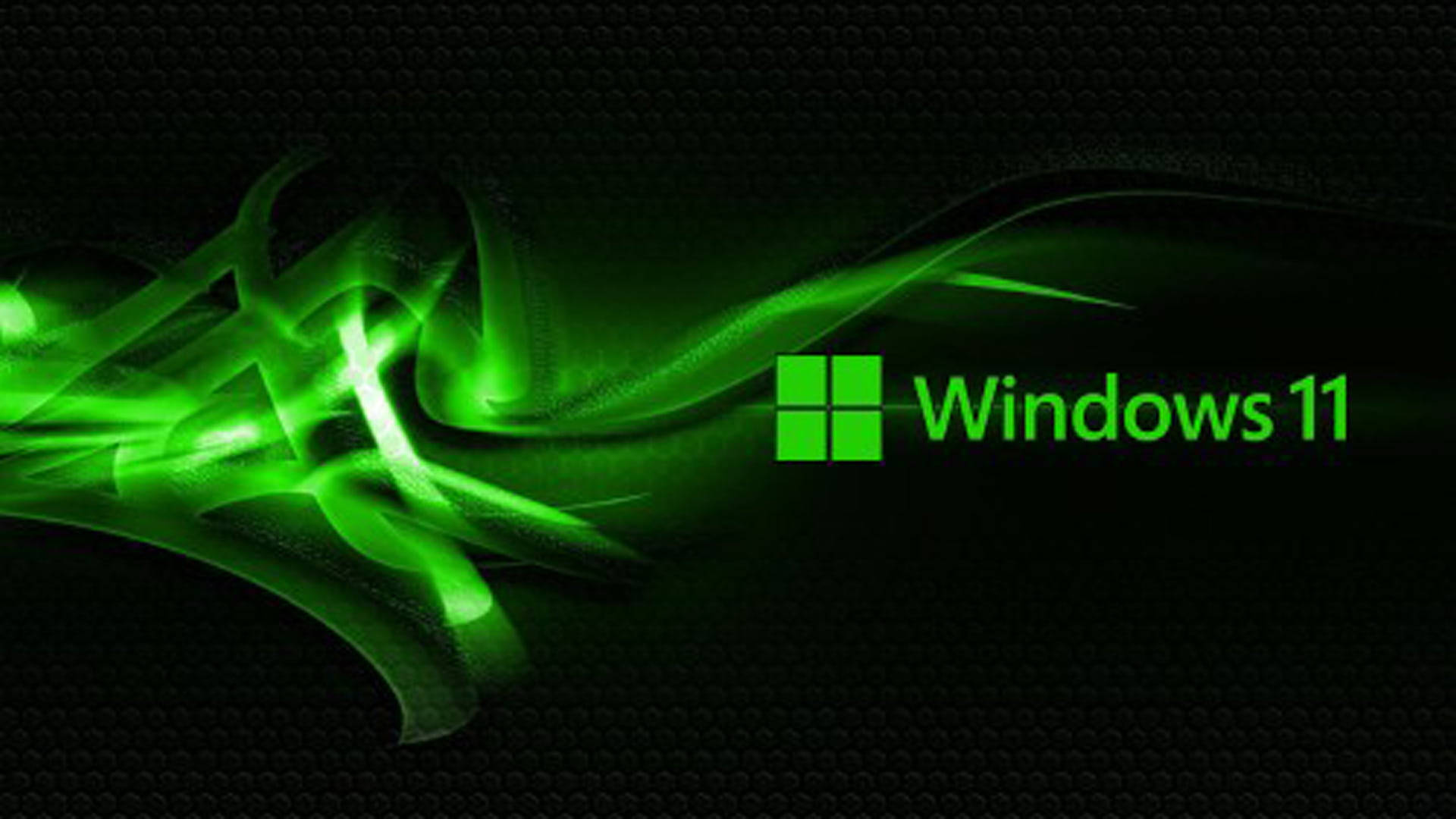 Sort Og Grøn Windows 11