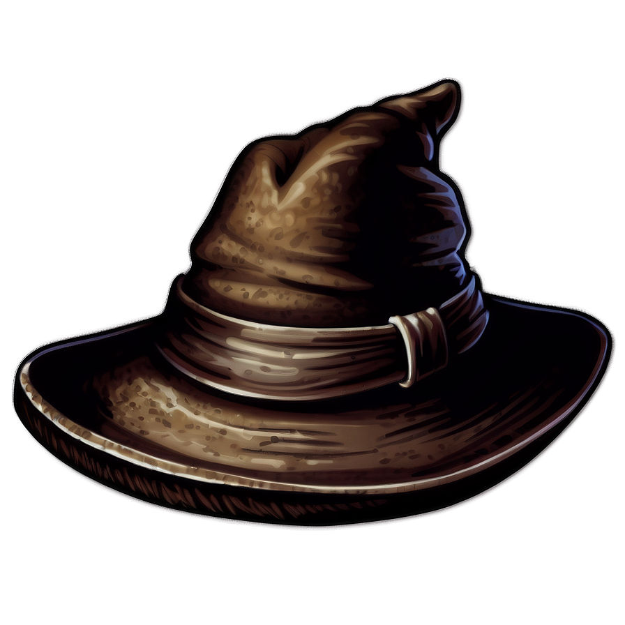 Sorting Hat Illustration Png Rkc42 PNG