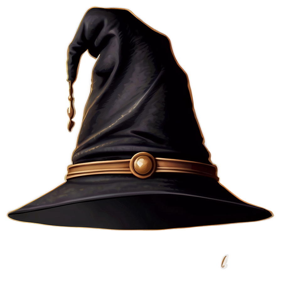 Sorting Hat With Hogwarts Castle Background Png 06202024 PNG