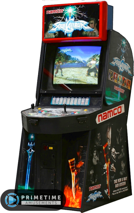 Soul Calibur Arcade Machine PNG