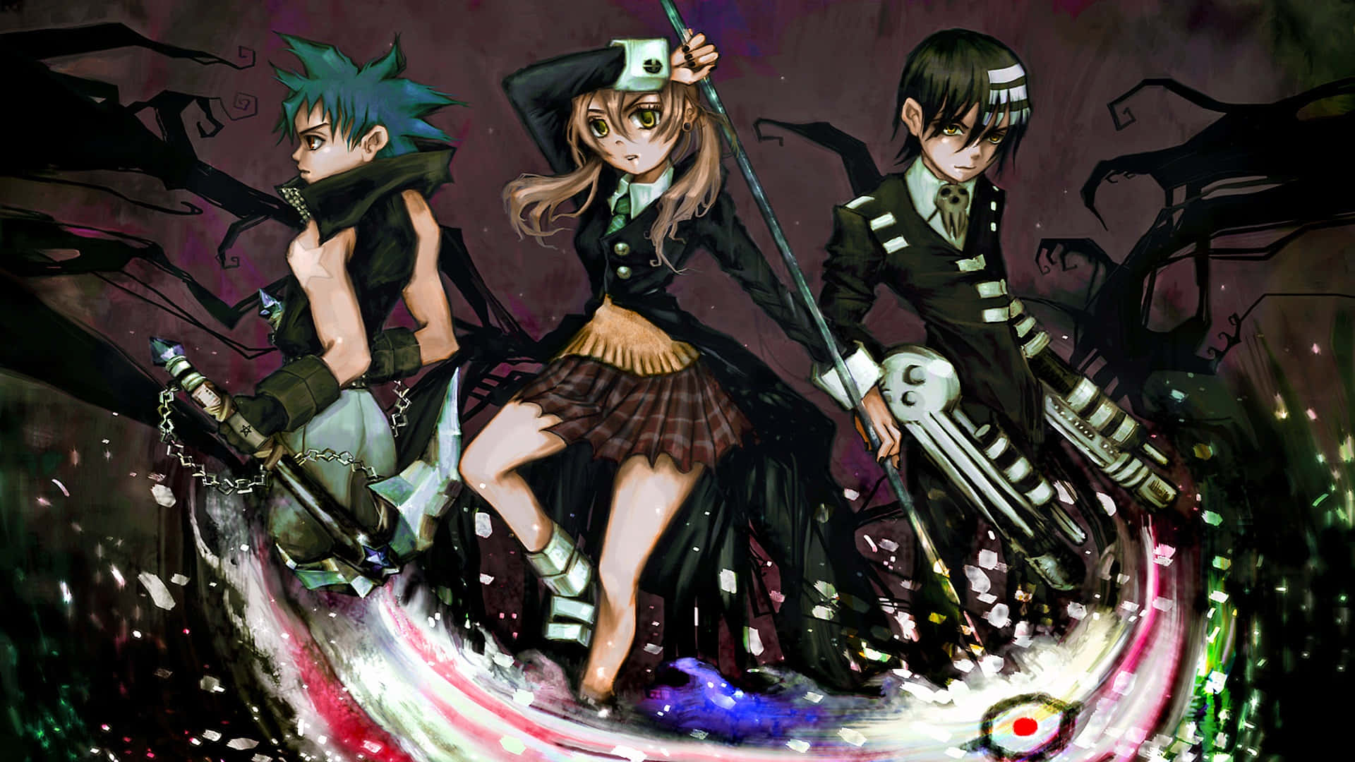 Soul Eater Trio Gauntlet Background