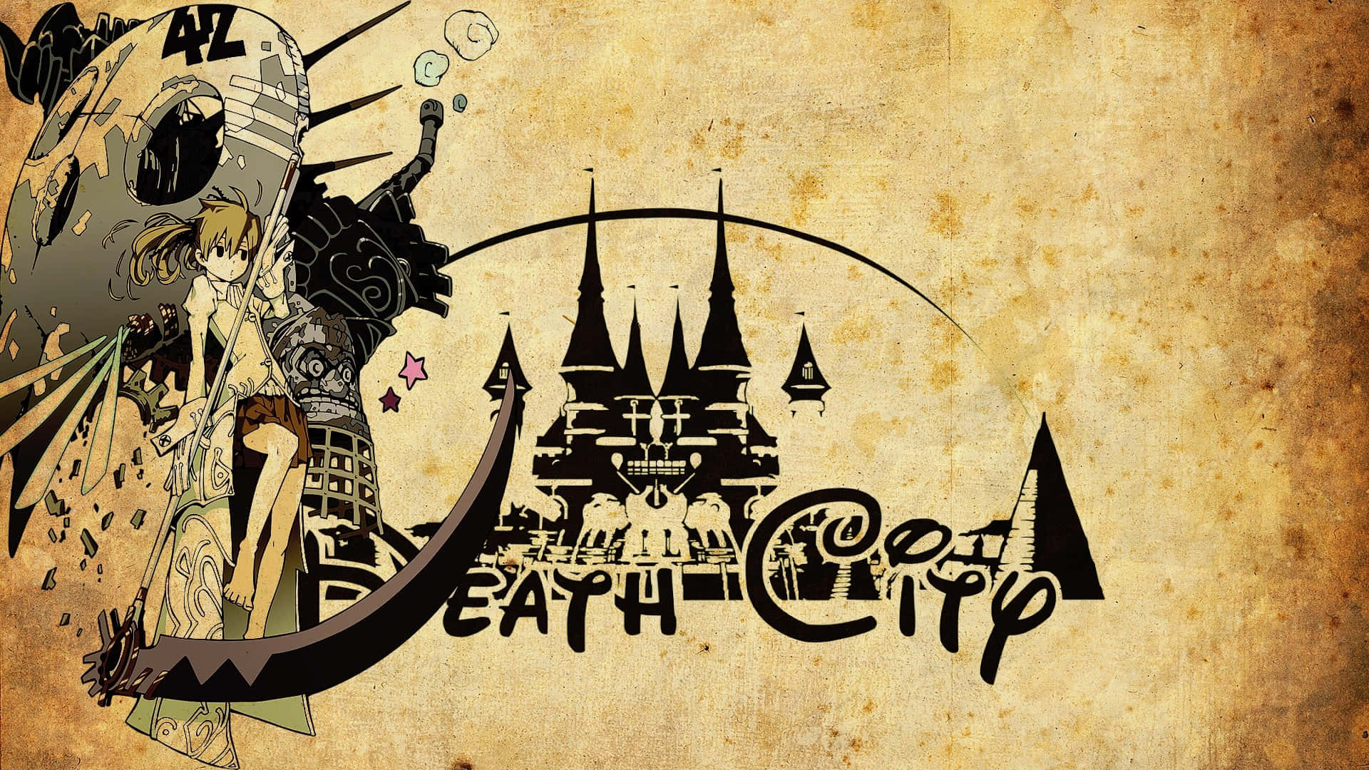 Souleater Baggrundsgrafik Fra Death City.