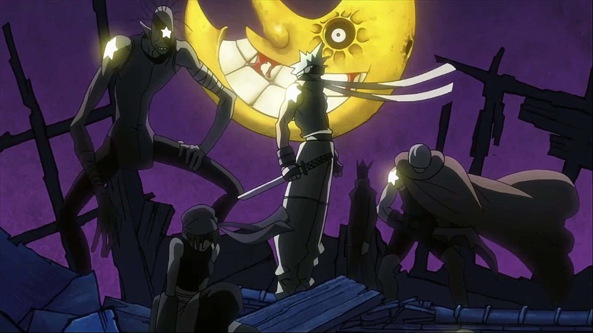 Soul Eater Ninja Villains Background