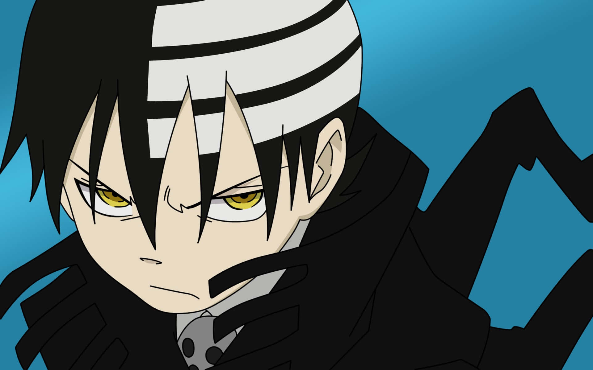 "soul Eater - Death The Kid In Action" Wallpaper