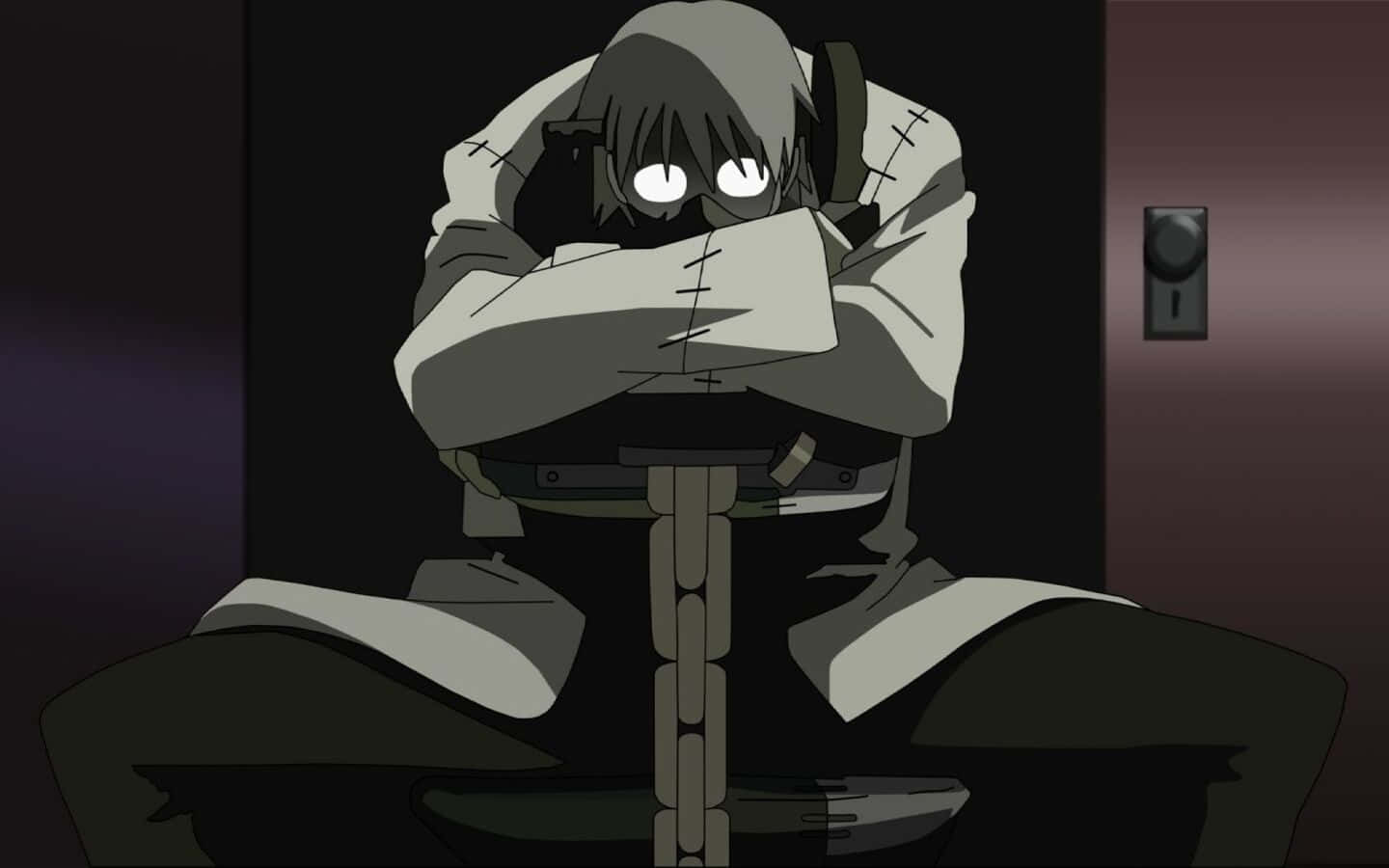 Soul Eater Dr Stein In Deep Thought Wallpaper