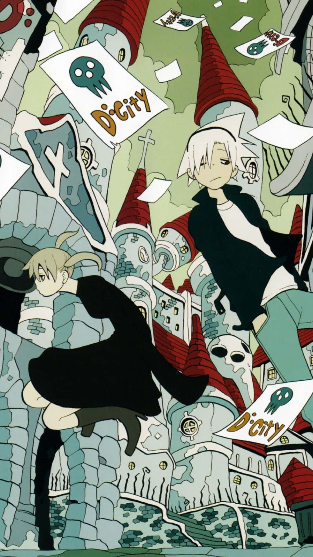 "Aspire to be the best with Soul Eater Manga" Wallpaper