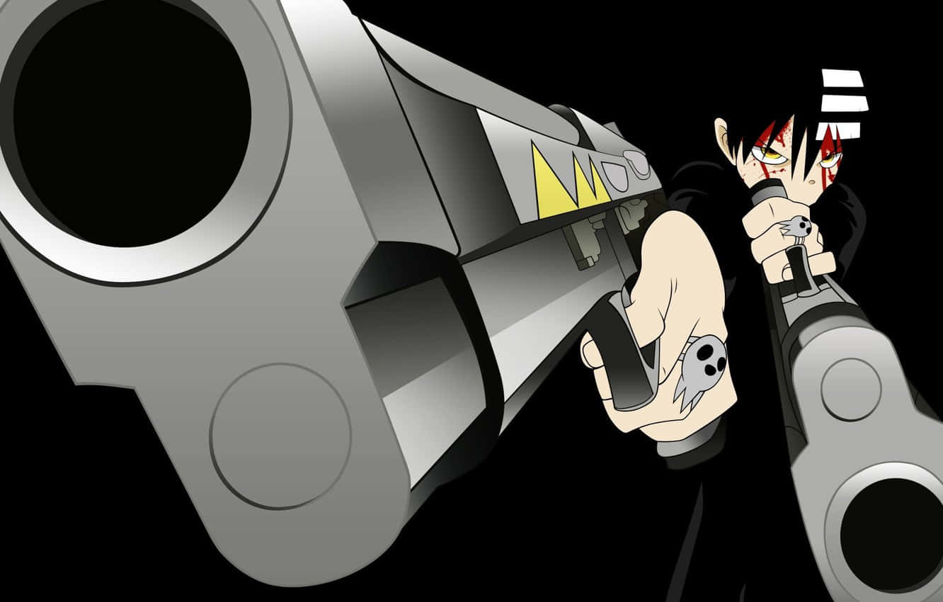 Enjoy the Differently Crazy World of Soul Eater Manga Wallpaper