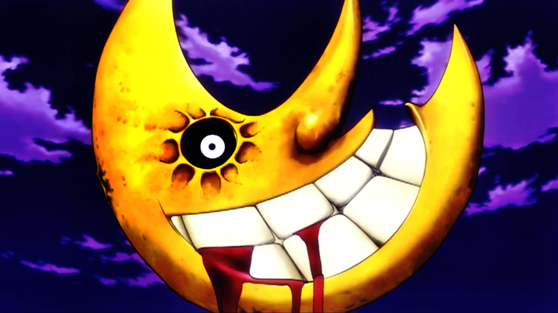Close Up View of the Soul Eater Moon Wallpaper