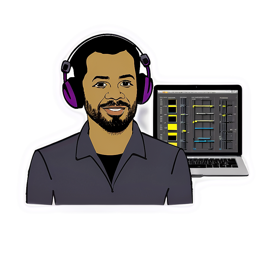 Sound Engineer Png Scl PNG