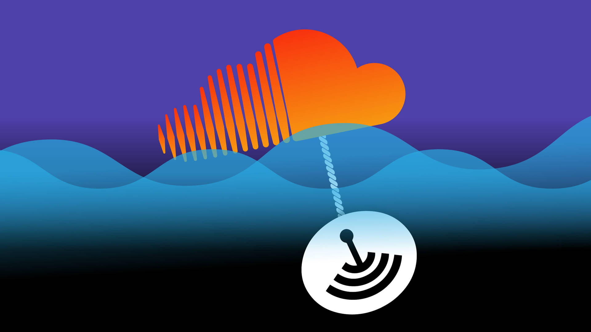 SoundCloud Music Anchor Podcast Wallpaper