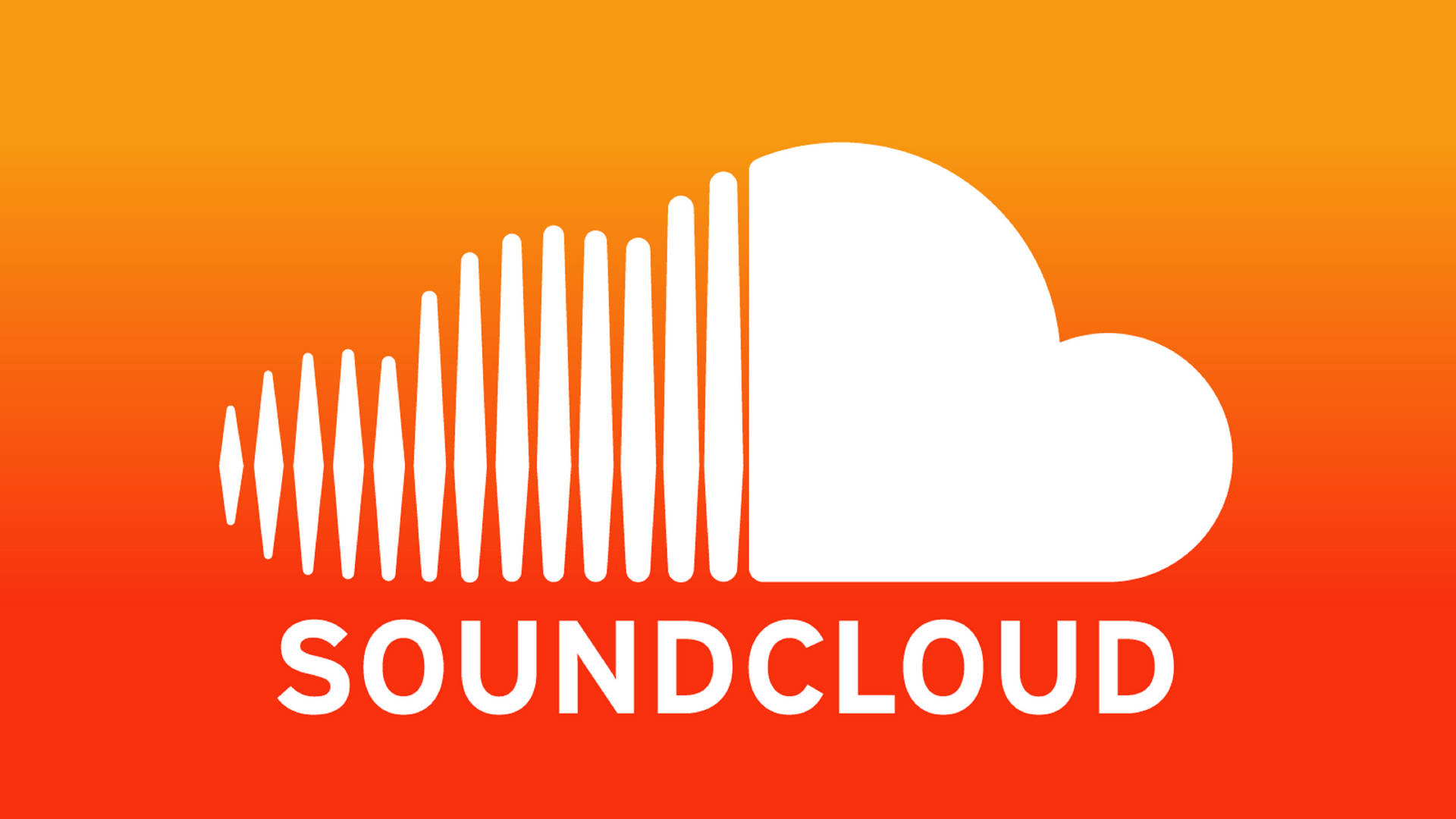 SoundCloud Music Online Streaming Wallpaper