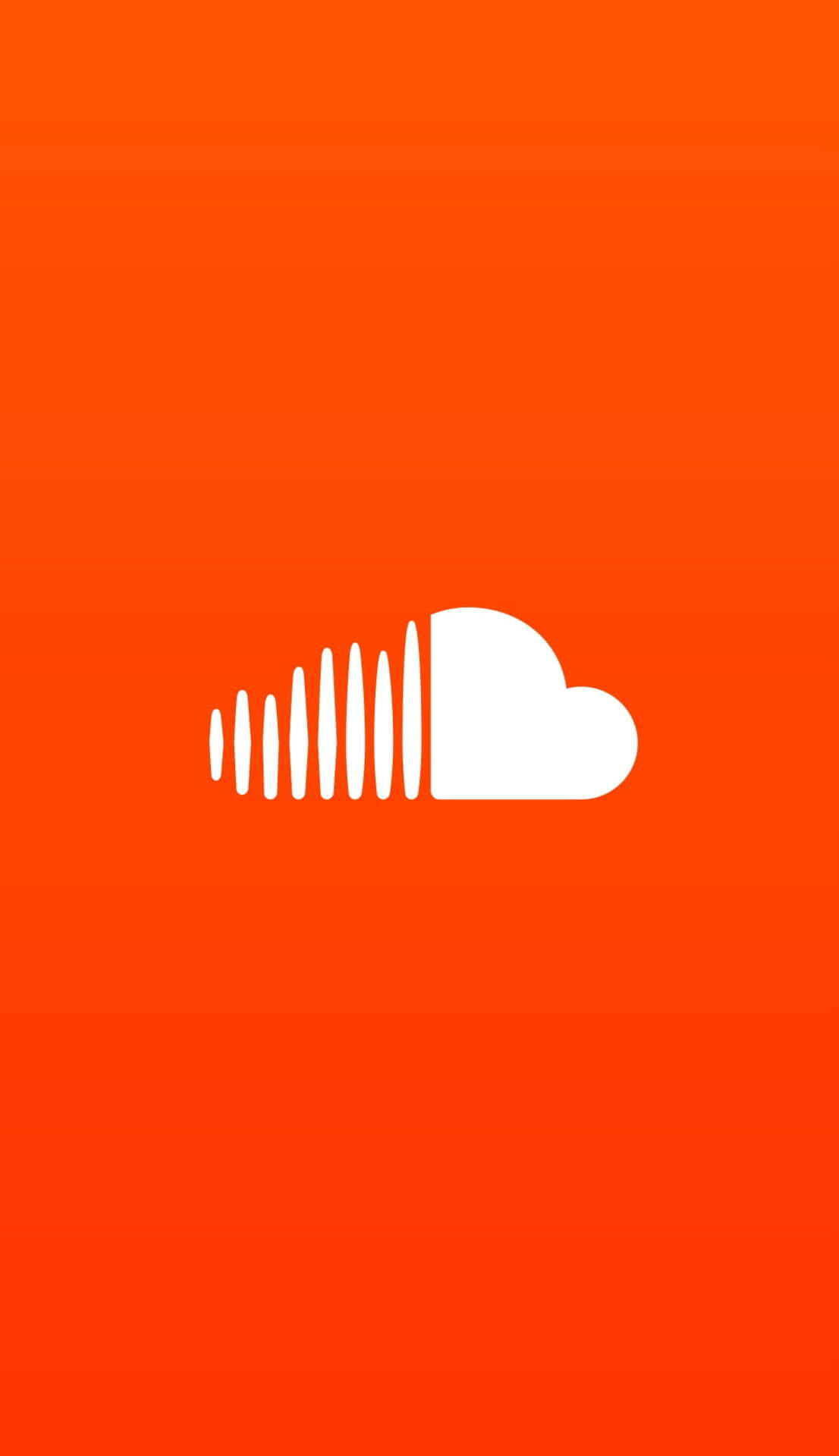 SoundCloud music sharing icon wallpaper