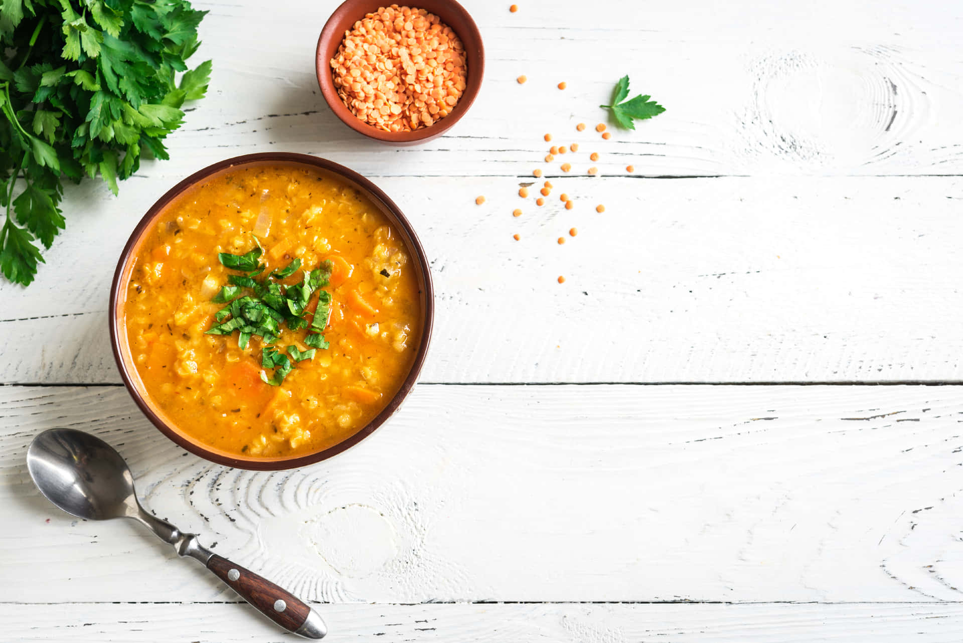 Enjoy a homemade bowl of delicious soup!