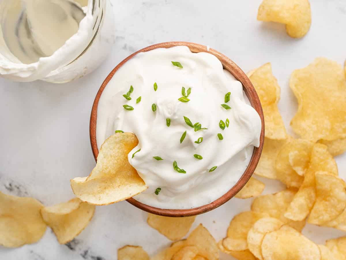 Sour Cream And Chips Wallpaper
