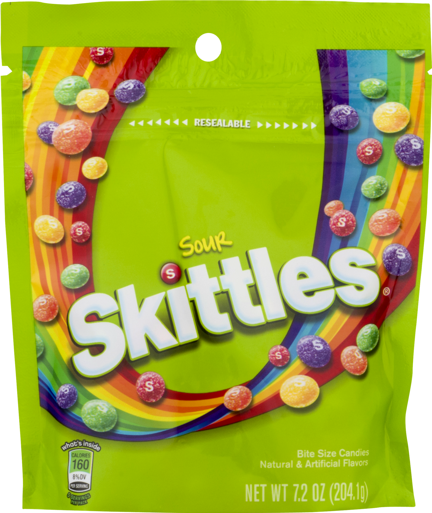 Sour Skittles Candy Package Image PNG