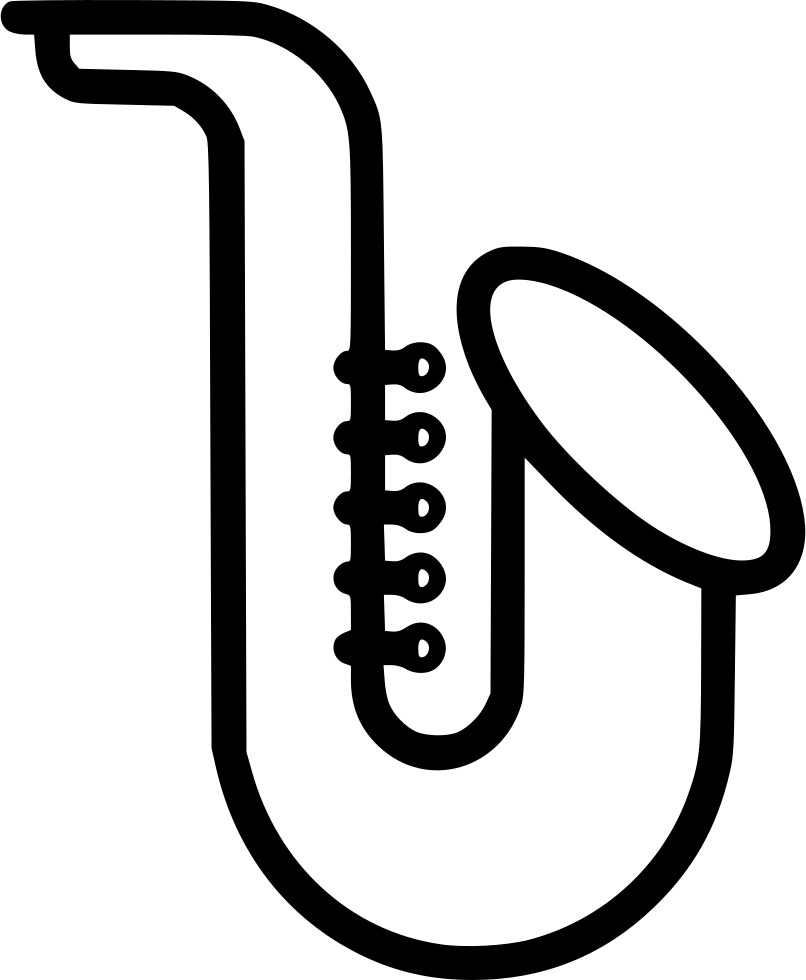 Sousaphone Line Art PNG