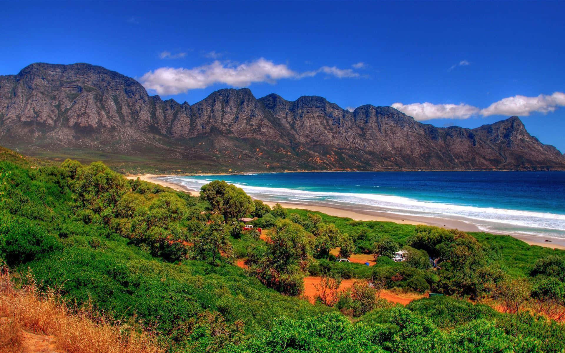 Stunning South African Landscape at Sunset