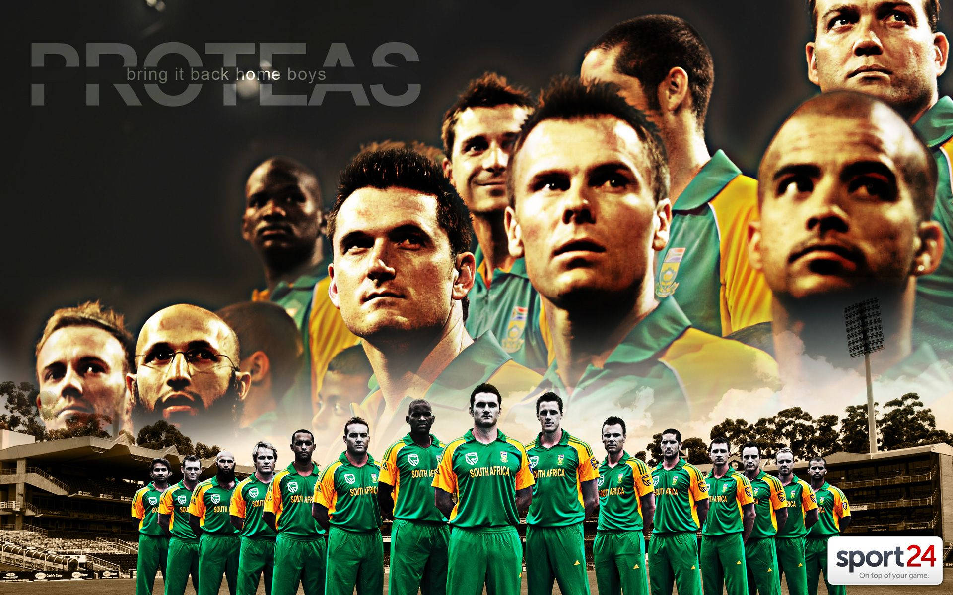 South Africa Cricket National Team Wallpaper