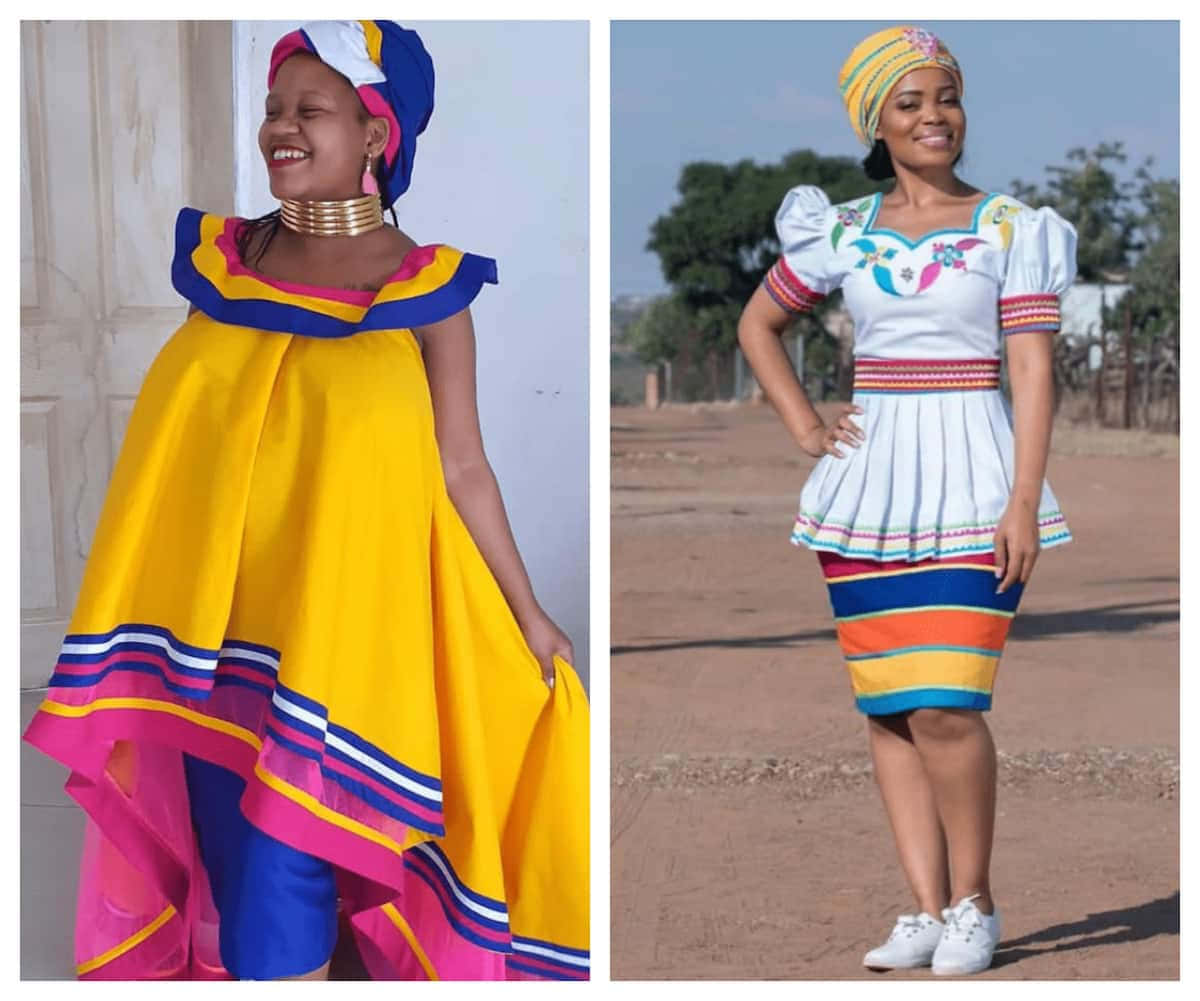 South African Traditional Dresses Wallpaper