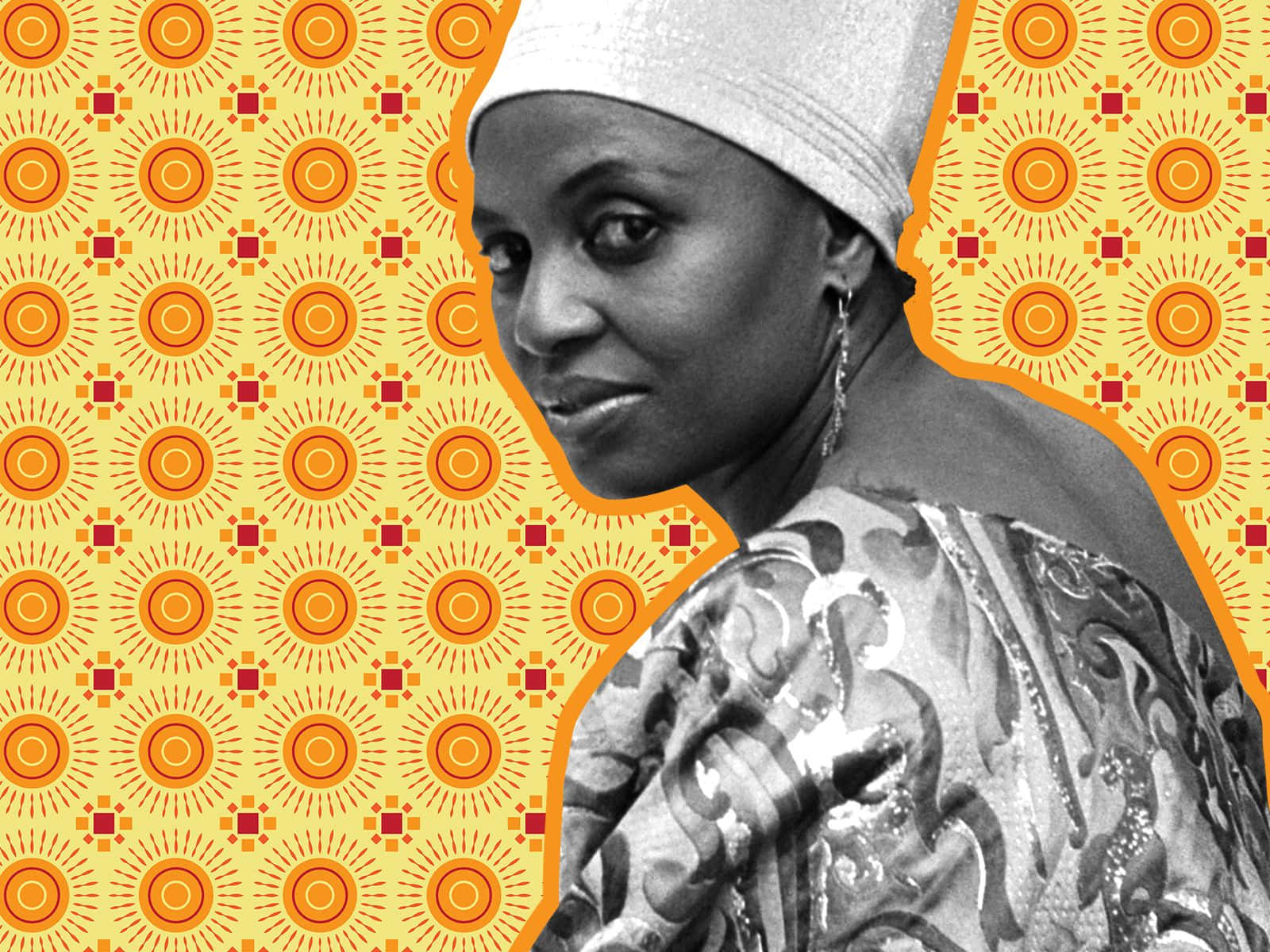 South African Woman Singer Miriam Makeba Wallpaper