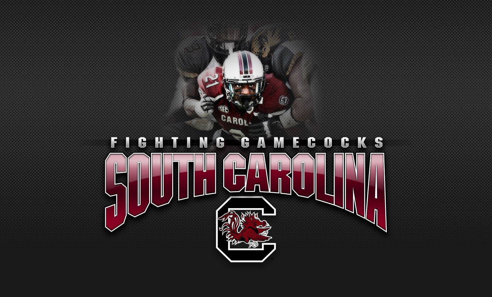 South Carolina Gamecocks Fan Art Design Wallpaper