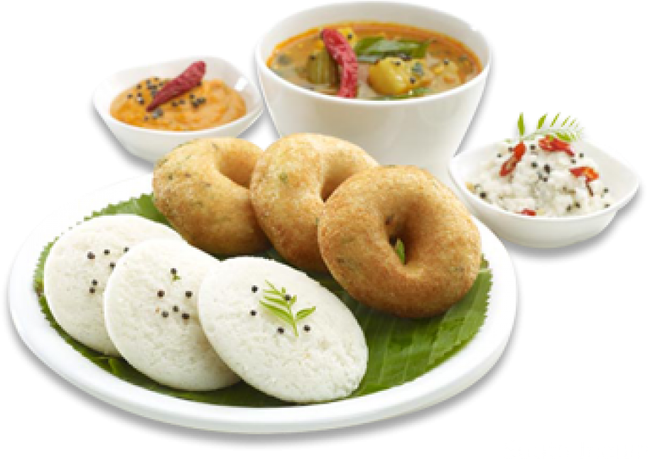 South Indian Tiffin Spread PNG