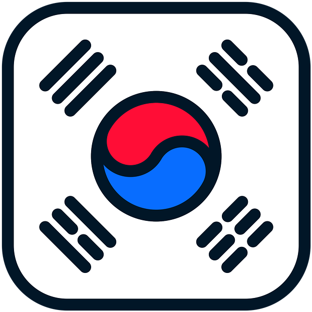 Download South Korean Flag Graphic | Wallpapers.com