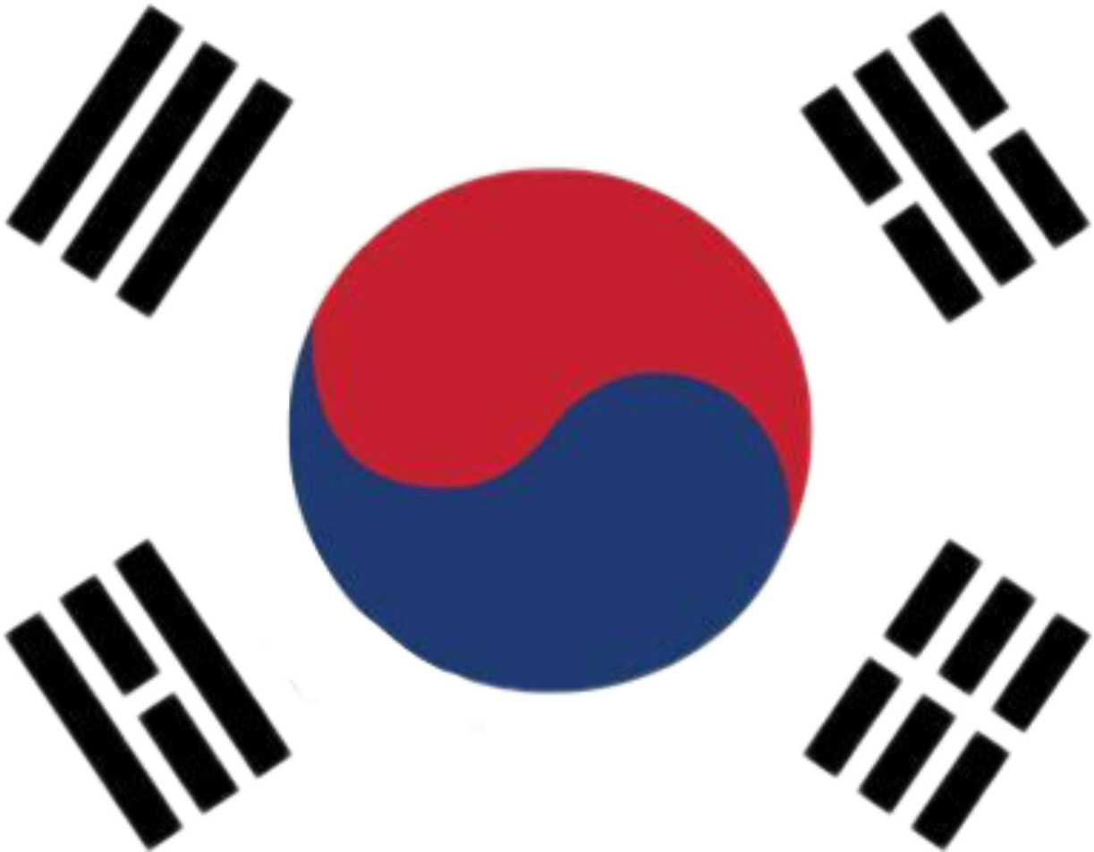 South Korean Flag Taegeukgi PNG