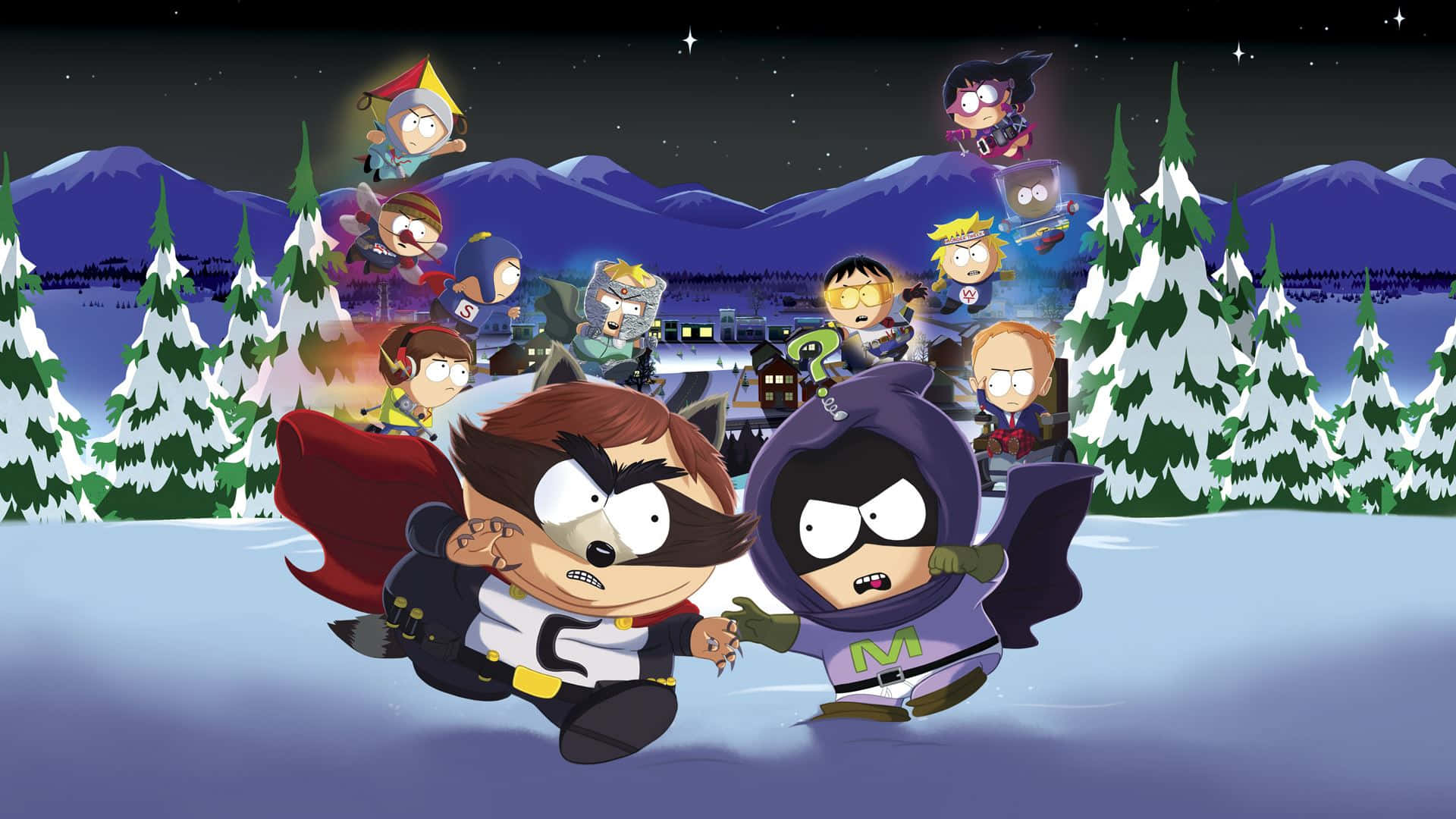 Begleitedie Hauptfiguren Von South Park In Ihren Alltäglichen Abenteuern.