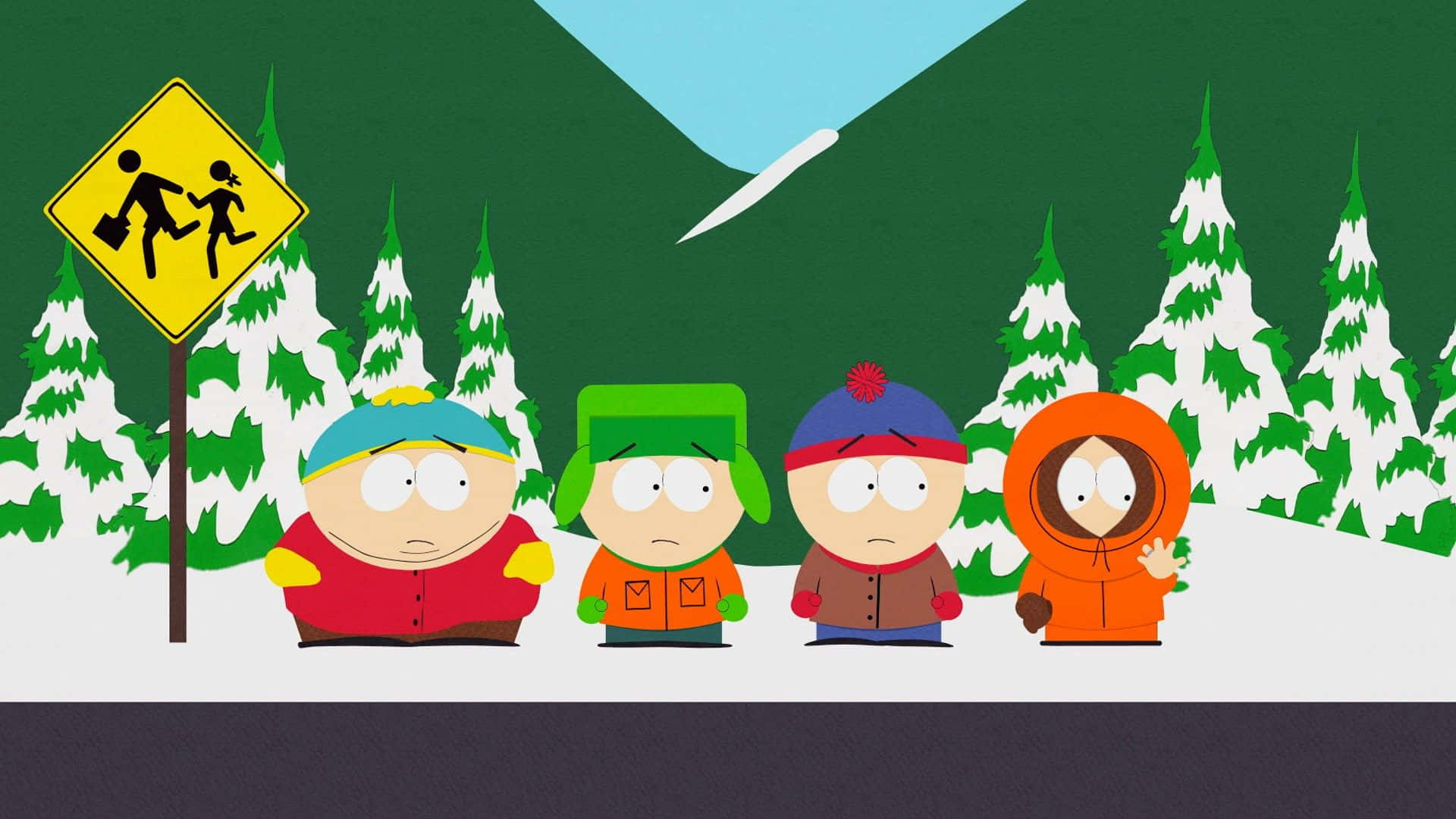 Cartman and Co. Observed At South Park