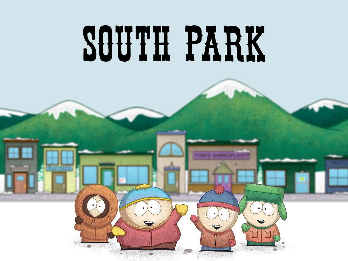 Bildpå South Park-animerad Serie.