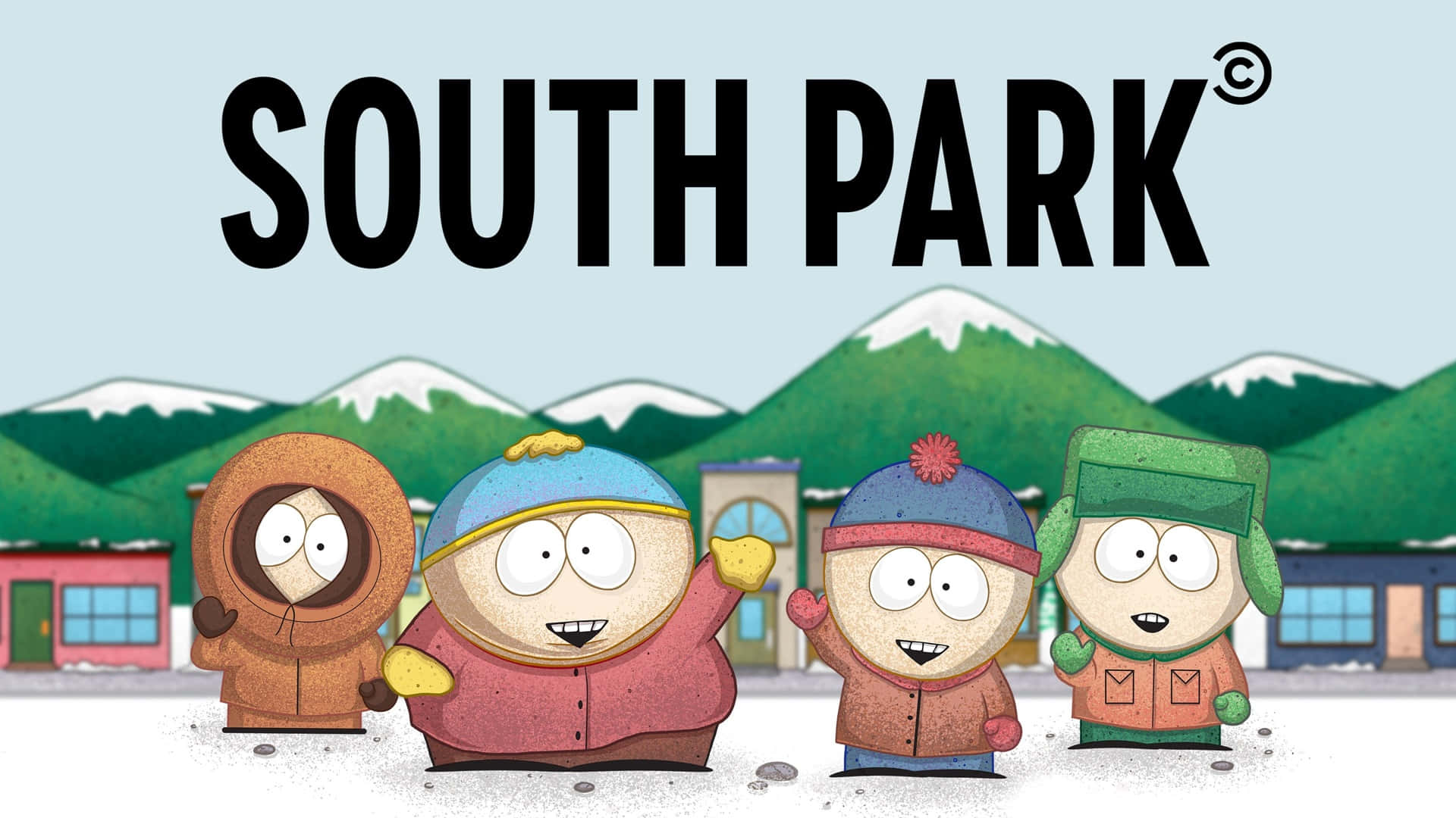 Billeder af South Park springer ud af dit skrivebord