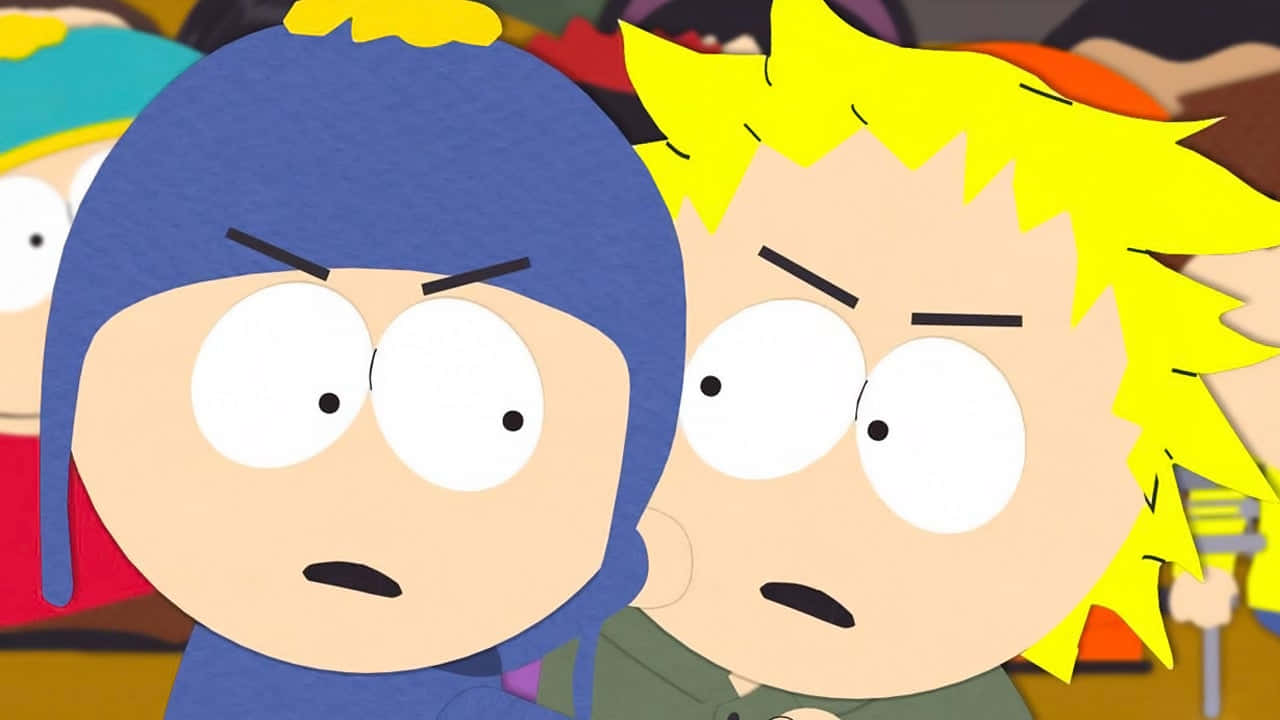 South Park Characters Conversation Wallpaper