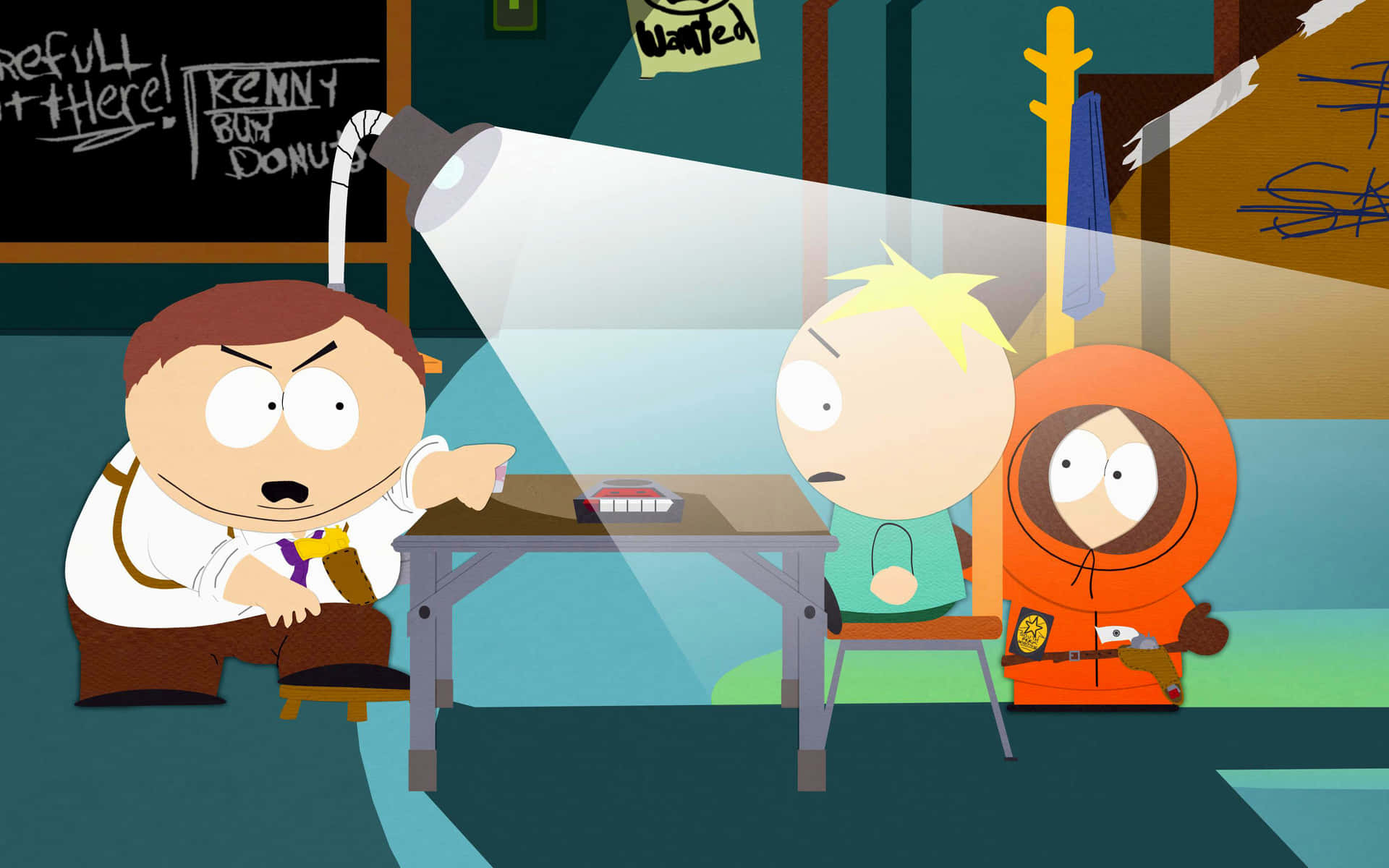 South Park Characters Planning Session Wallpaper