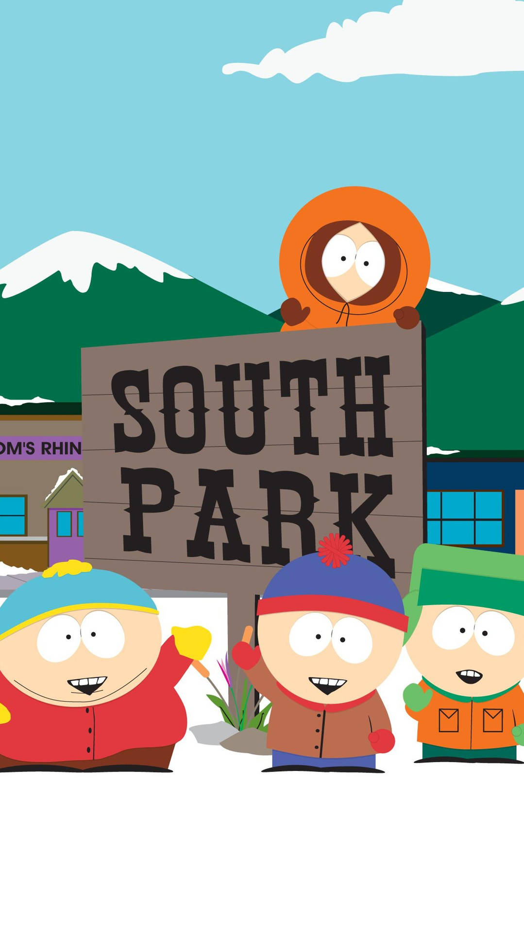 South Park Happy Characters Wallpaper