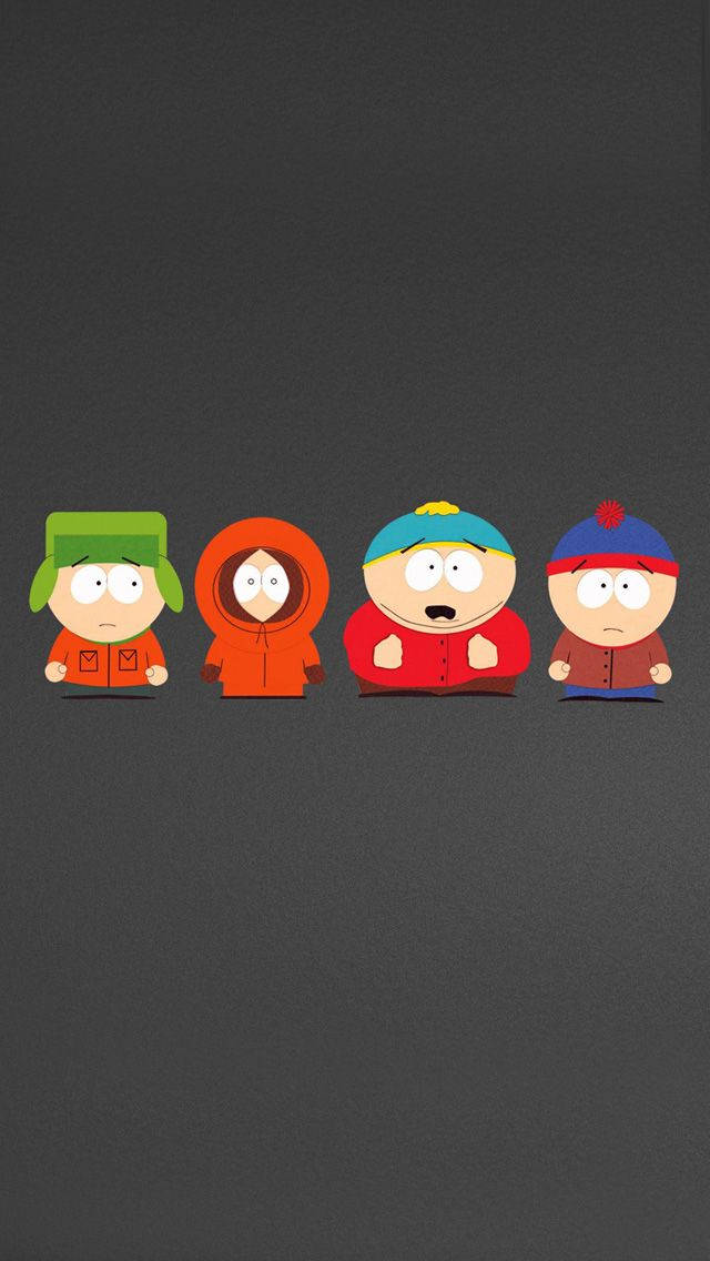 South Park Kyle Broflovski With Other Kids Wallpaper