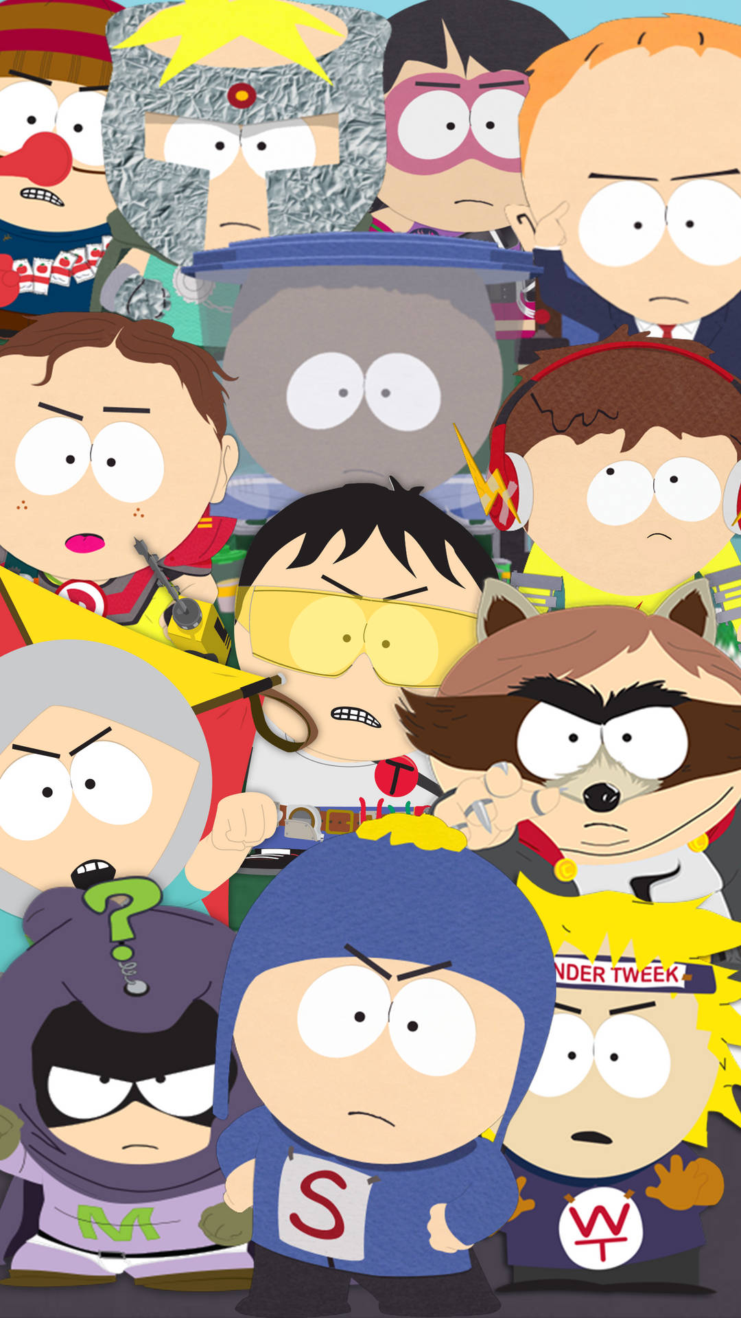 South Park Super Heroes Fanart Wallpaper