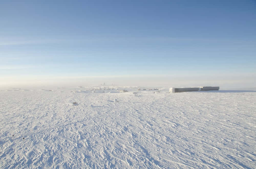 Utforskaden Antarktiska Vildmarken