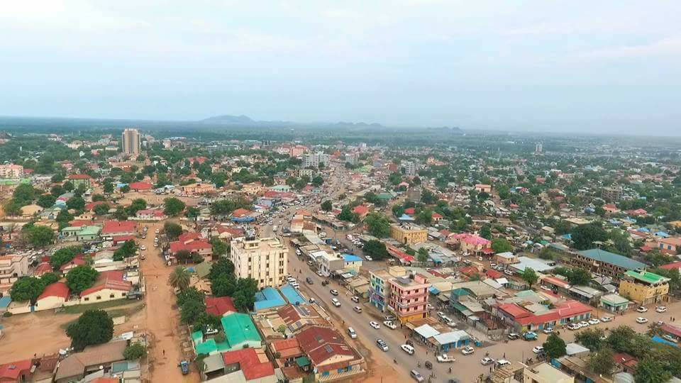 South Sudan Juba Aerial View Wallpaper