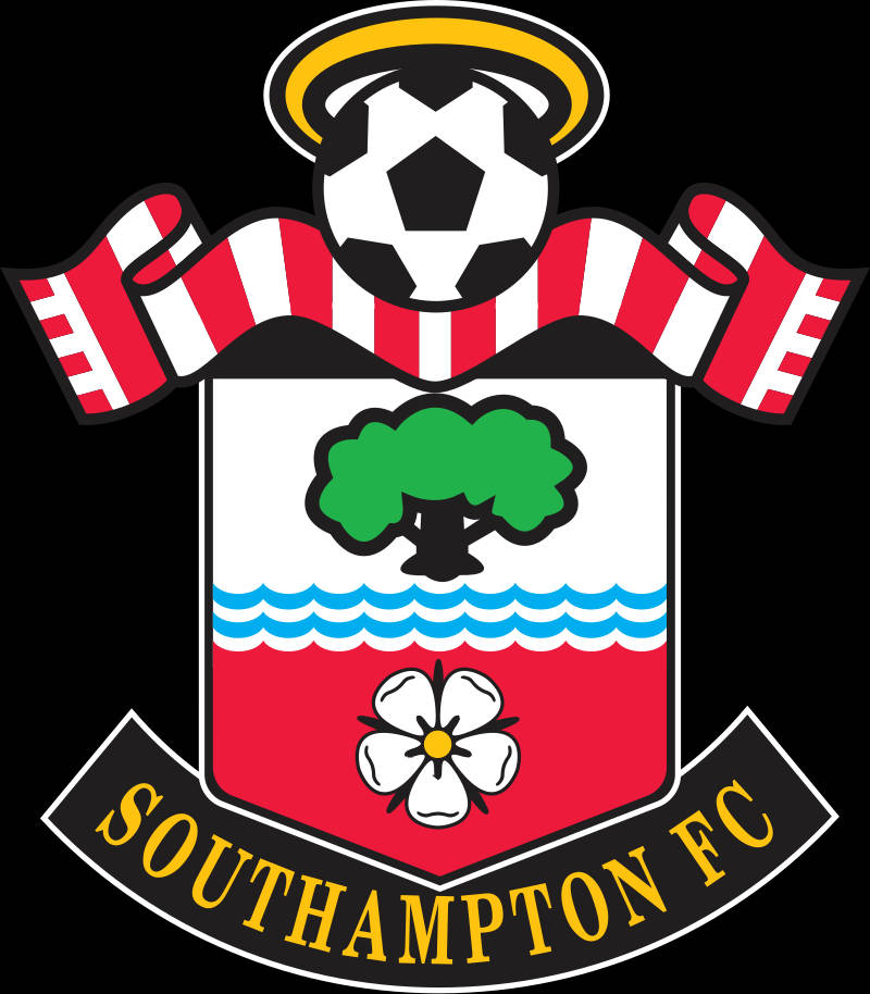 Logodel Southampton Fc En Fondo Blanco Fondo de pantalla