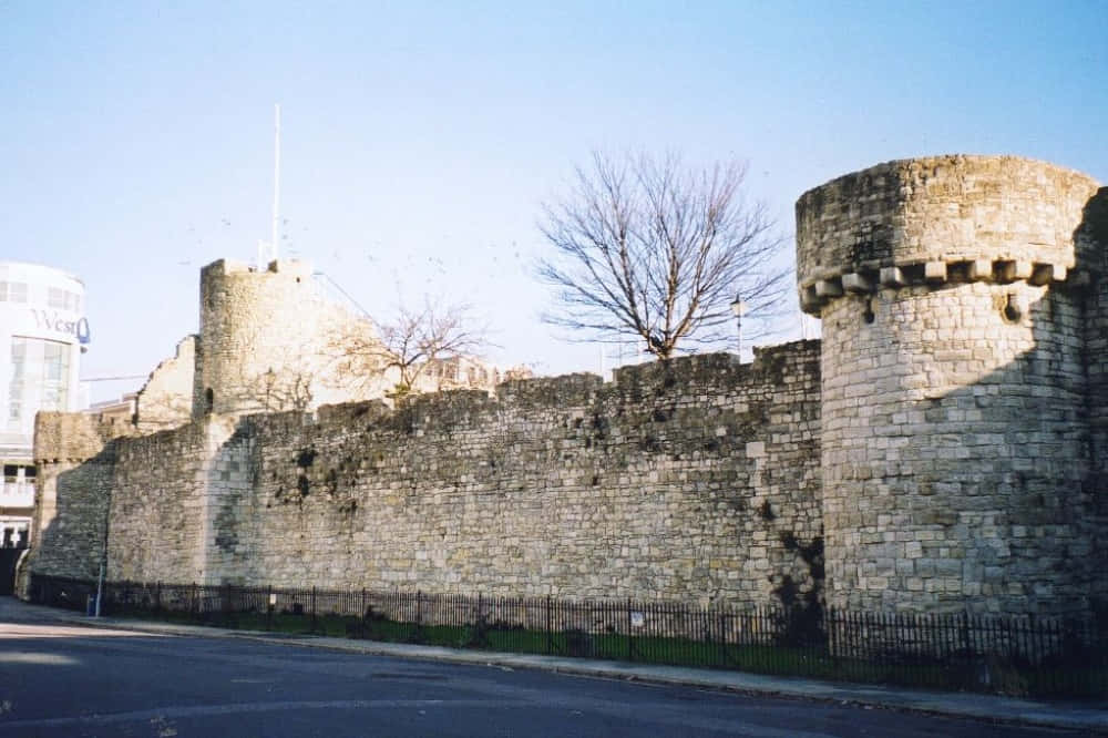 Southampton Medieval Walls Wallpaper