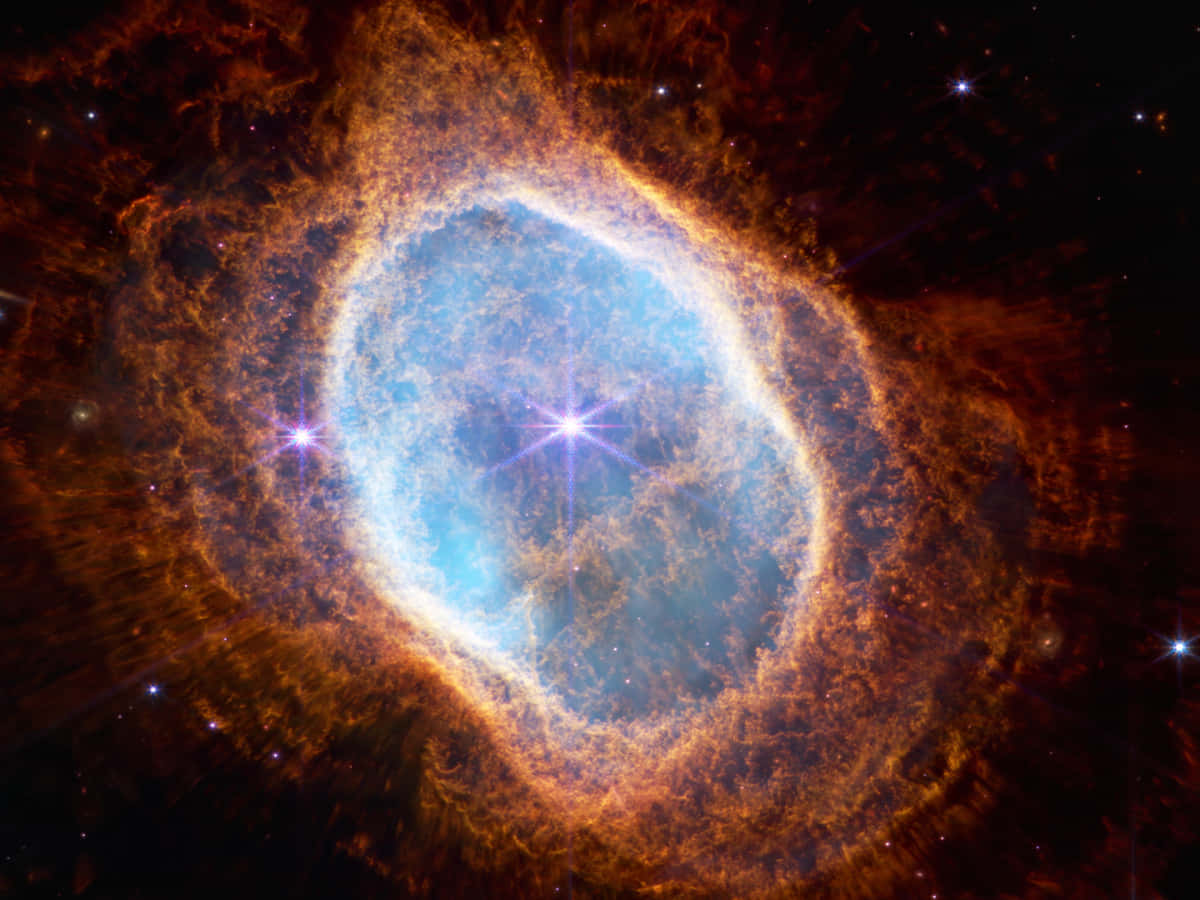 Nebulosadel Anillo Del Sur En El Espacio Astronomía Fondo de pantalla