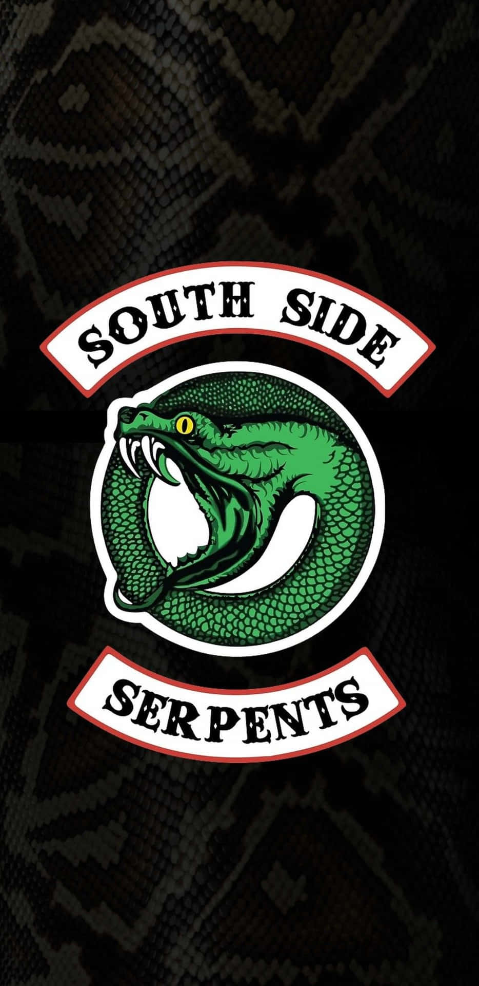 South Side Slanger logo på baggrunden Wallpaper